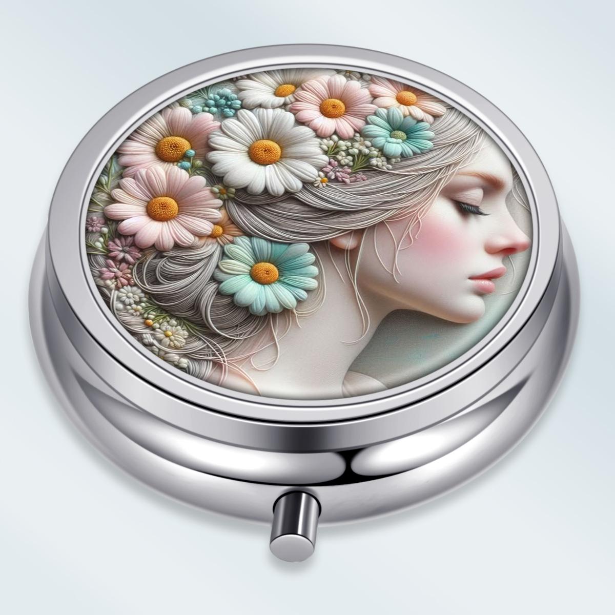 Portable Pill Box with 3 Compartments, Mini Metal Medicine Organizer Case, Cute Printed Pill Container for Vitamins, Pills, Jewelry, Travel, Daily Use разноцветный
Portable Pill Box with 3 Compartments, Mini Metal Medicine Organizer Case, Cute Printed Pill Container for Vitamins, Pills, Jewelry, Travel, Daily Use разноцветный