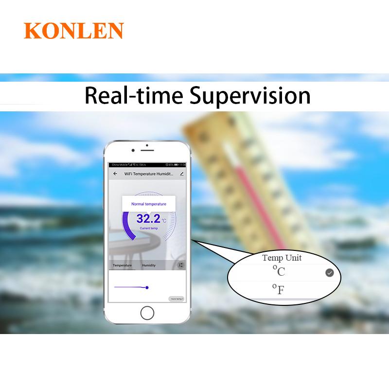 WiFi Temperature Sensor Tuya Thermometer Detector Digital Display Home Smart Life App Alert Freezer Water Remote Monitor Alarm with US plug
WiFi Temperature Sensor Tuya Thermometer Detector Digital Display Home Smart Life App Alert Freezer Water Remote Monitor Alarm with US plug