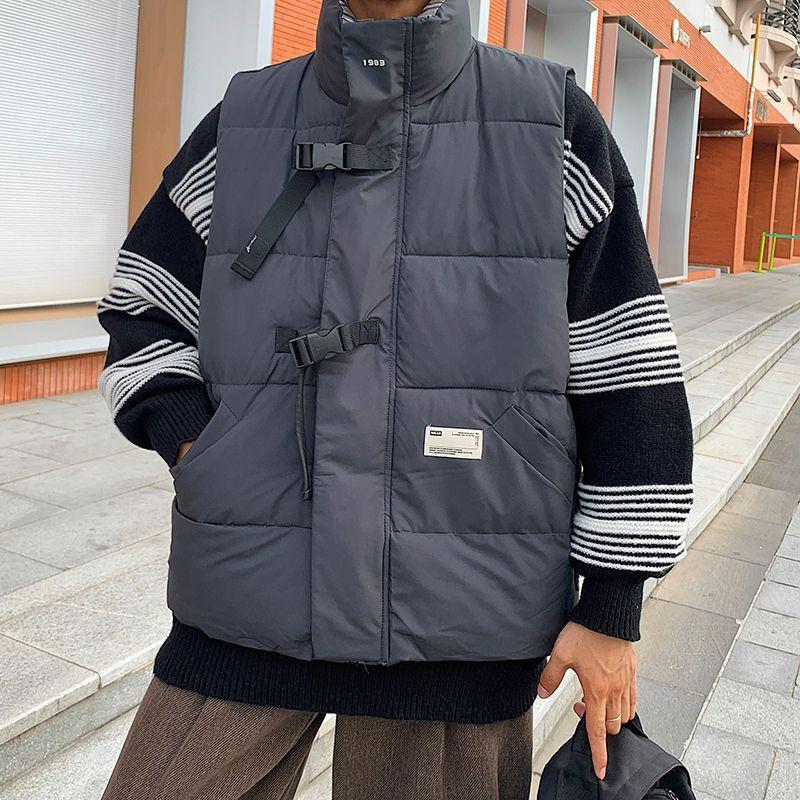 Men s American Plus Size Thick Warm Stand Collar Sleeveless Cotton Vest XX-Large сірий колір
Men s American Plus Size Thick Warm Stand Collar Sleeveless Cotton Vest XX-Large сірий колір