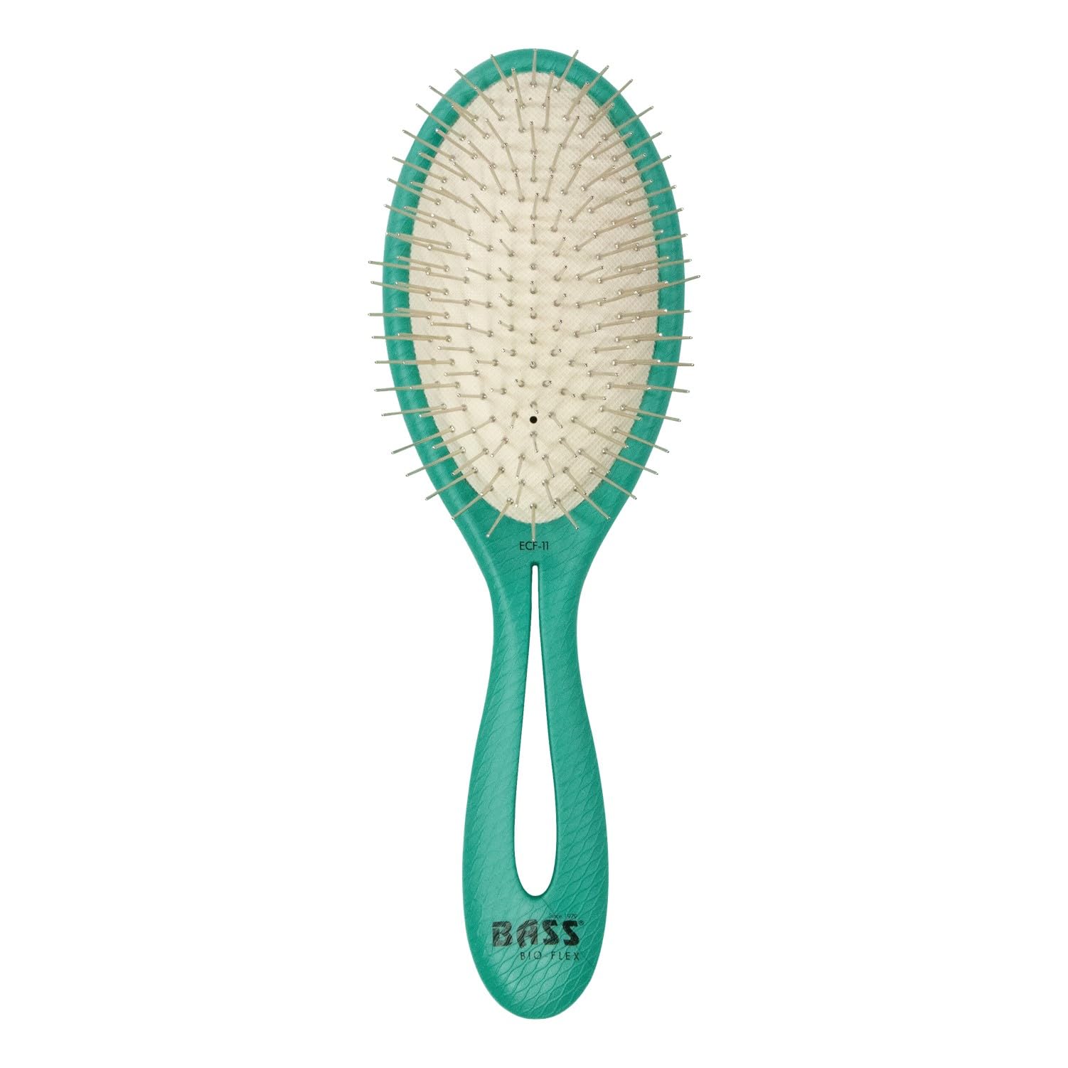 BASS Gentle Care Pin Turquoise BIO-FLEX Brush, 
BASS Gentle Care Pin Turquoise BIO-FLEX Brush,