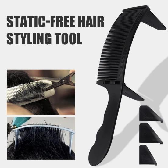 2 шт. Парикмахерская расческа для стрижки фейд Профессиональная изогнутая позиционирующая расческа для блендинга Машинка для стрижки Мужская Женская Расческа для стрижки волос Инструменты парикмахера
2 шт. Парикмахерская расческа для стрижки фейд Профессиональная изогнутая позиционирующая расческа для блендинга Машинка для стрижки Мужская Женская Расческа для стрижки волос Инструменты парикмахера