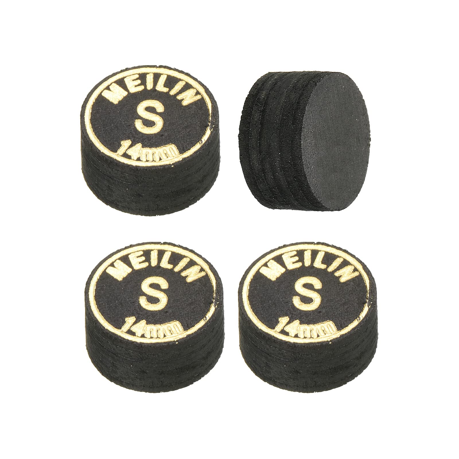 PATIKIL 14mm Pool Cue Tips 4pcs Soft Pool Billiard Cue Tips Laminated Adhesive Snooker Stick Tips Billiard Supplies Black Multi-Layer чорний
PATIKIL 14mm Pool Cue Tips 4pcs Soft Pool Billiard Cue Tips Laminated Adhesive Snooker Stick Tips Billiard Supplies Black Multi-Layer чорний