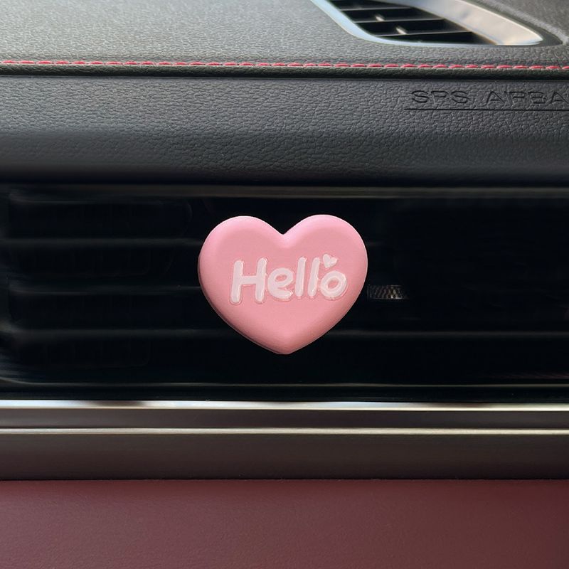 Creative Kt Cat Car Air Freshener, Cute Car Air Conditioning Vent Decoration, High-End Aroma Diffuser Stone, Car Interior Ornament Pink Heart - Includes Essential Oil
Creative Kt Cat Car Air Freshener, Cute Car Air Conditioning Vent Decoration, High-End Aroma Diffuser Stone, Car Interior Ornament Pink Heart - Includes Essential Oil