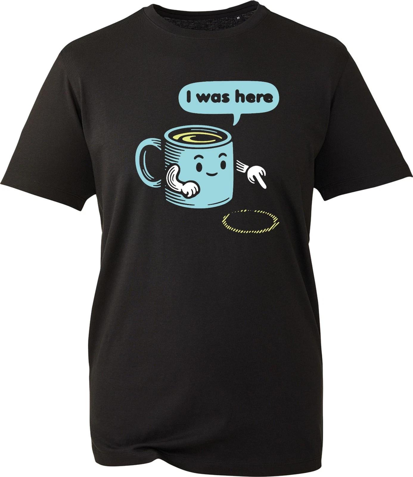 I Was Here Funny Coffee Lover T-Shirt Retro Cartoon Mug Graphic Gift Tee S
I Was Here Funny Coffee Lover T-Shirt Retro Cartoon Mug Graphic Gift Tee S
