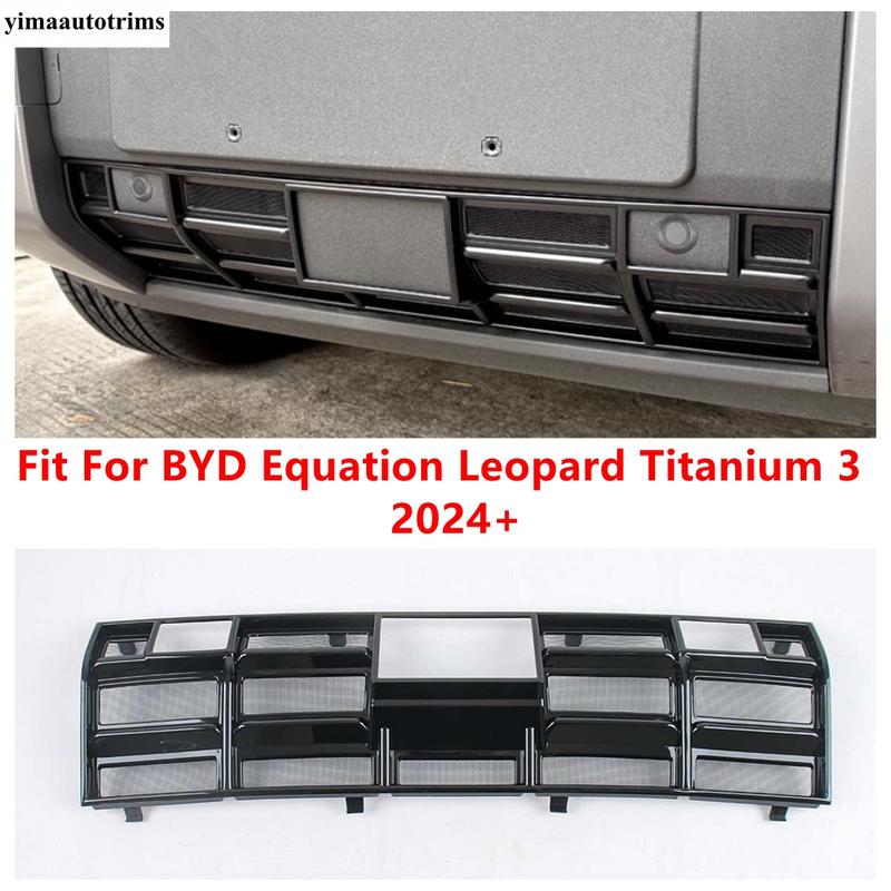 Car Front Bumper Racing Grills ect ert Net Dust Cover Protection Accessories For BYD Equation Leopard Titanium 3 2024 2025
Car Front Bumper Racing Grills ect ert Net Dust Cover Protection Accessories For BYD Equation Leopard Titanium 3 2024 2025