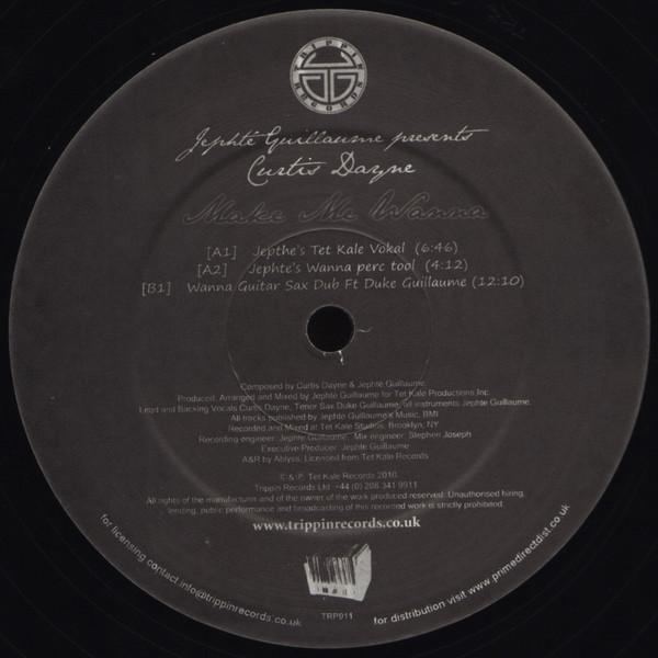 12inch Record JEPHT GUILLAUME, CURTIS DAYNE - Make Me Wanna TRP011 Trippin Records 2010 UK Dance & Electronica Used
12inch Record JEPHT GUILLAUME, CURTIS DAYNE - Make Me Wanna TRP011 Trippin Records 2010 UK Dance & Electronica Used