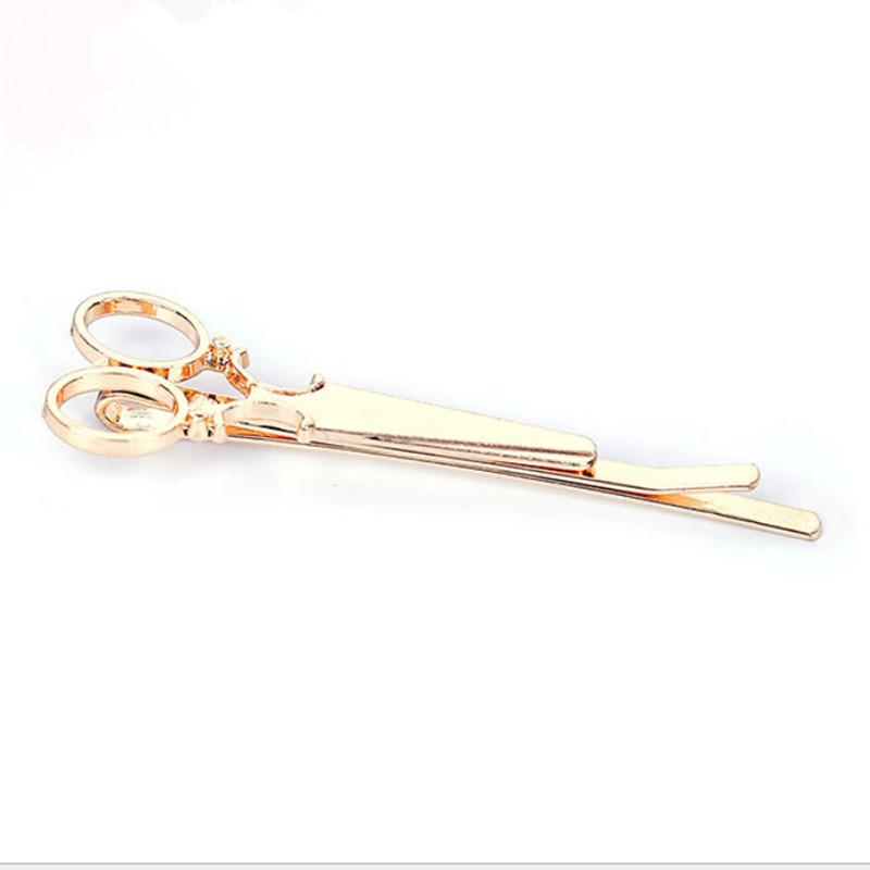 1PC Version of The Simple Hair Accessories Simulation Scissors Personality Hairpin Jewelry Retro Headwear Clip золотий
1PC Version of The Simple Hair Accessories Simulation Scissors Personality Hairpin Jewelry Retro Headwear Clip золотий