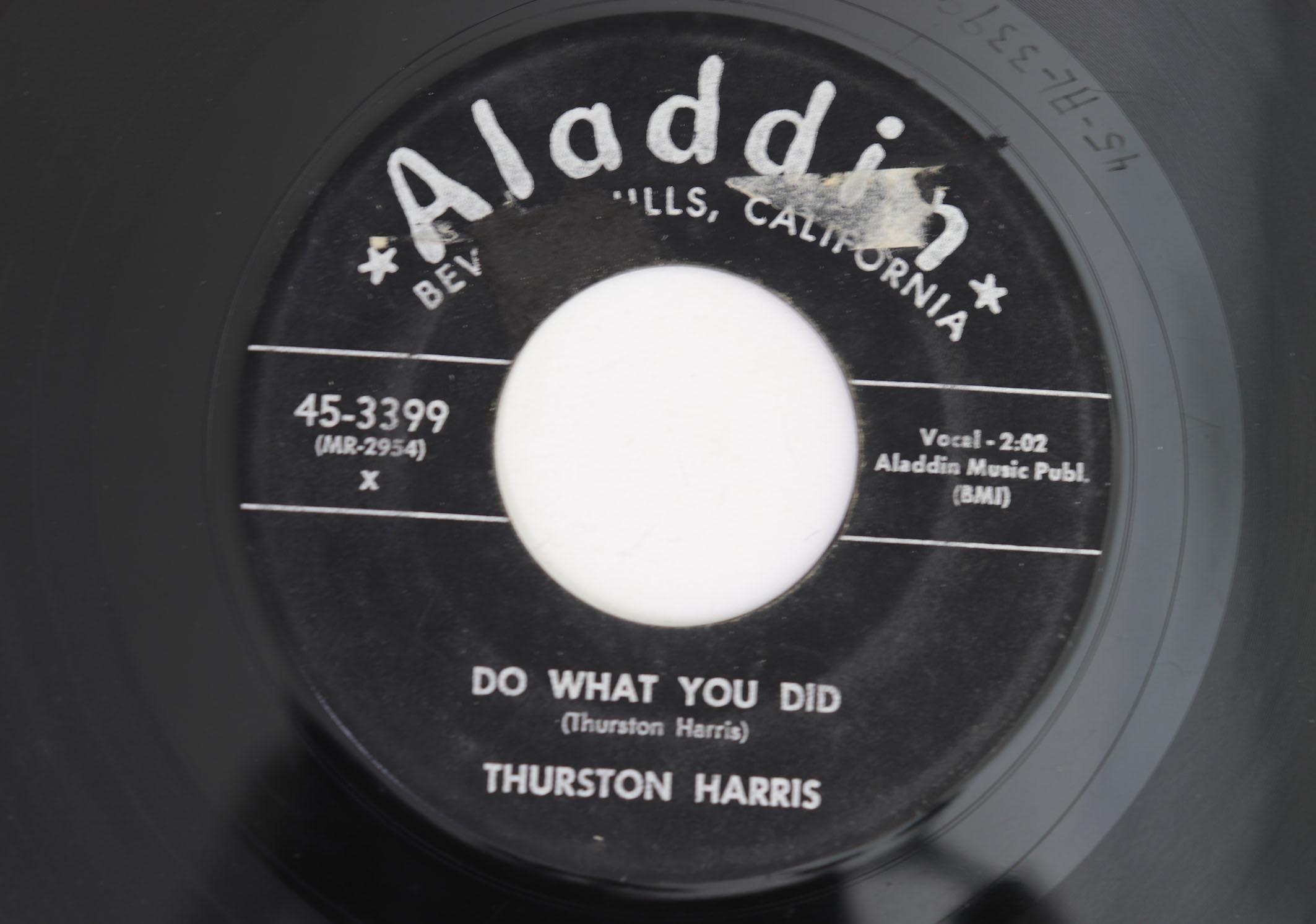 7inch Record THURSTON HARRIS Do What You Did Im Asking Forgiv 453399 ALADDIN 1957 US Rock Used
7inch Record THURSTON HARRIS Do What You Did Im Asking Forgiv 453399 ALADDIN 1957 US Rock Used