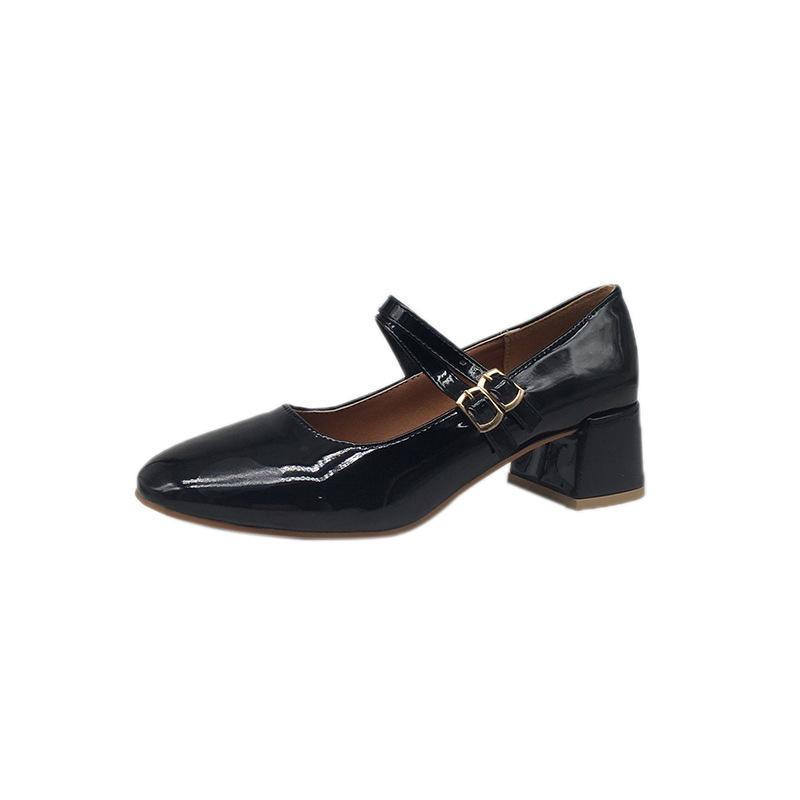 Fashion 2024 Spring Autumn New Concise Style Mary Janes Shoes Square Toe Middle Heel Buckle Strap High Heels for Lady with Platform 35
Fashion 2024 Spring Autumn New Concise Style Mary Janes Shoes Square Toe Middle Heel Buckle Strap High Heels for Lady with Platform 35