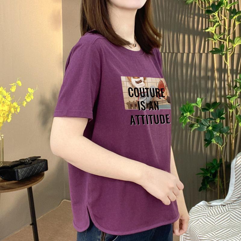Trendy Women s Printed Round Neck Casual Short-Sleeve T-Shirt - Stylish and Versatile. 3XL
Trendy Women s Printed Round Neck Casual Short-Sleeve T-Shirt - Stylish and Versatile. 3XL