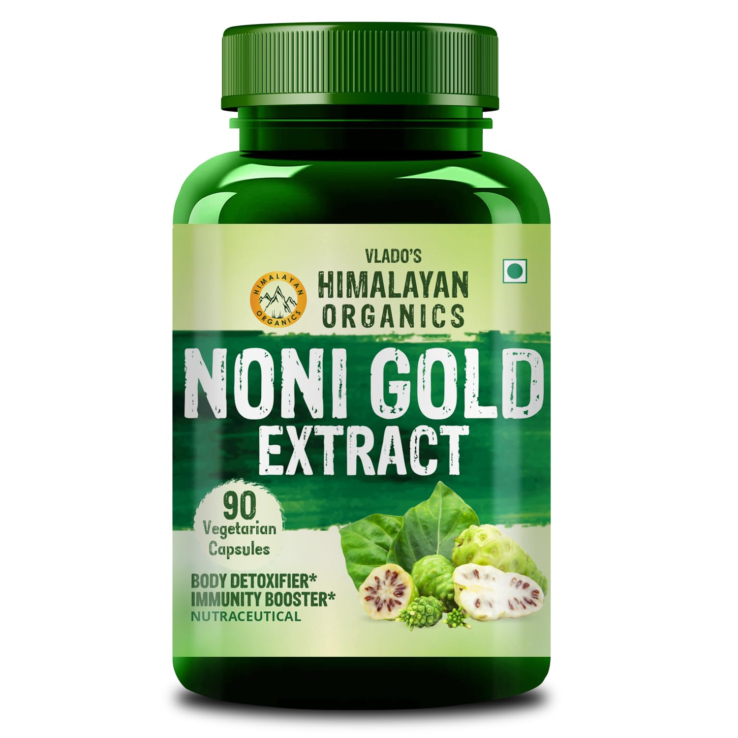 Vlado’s Himalayan Organics Noni Gold Extract 500mg Capsules 90 Veg Pack Immune Support & Detox
Vlado’s Himalayan Organics Noni Gold Extract 500mg Capsules 90 Veg Pack Immune Support & Detox