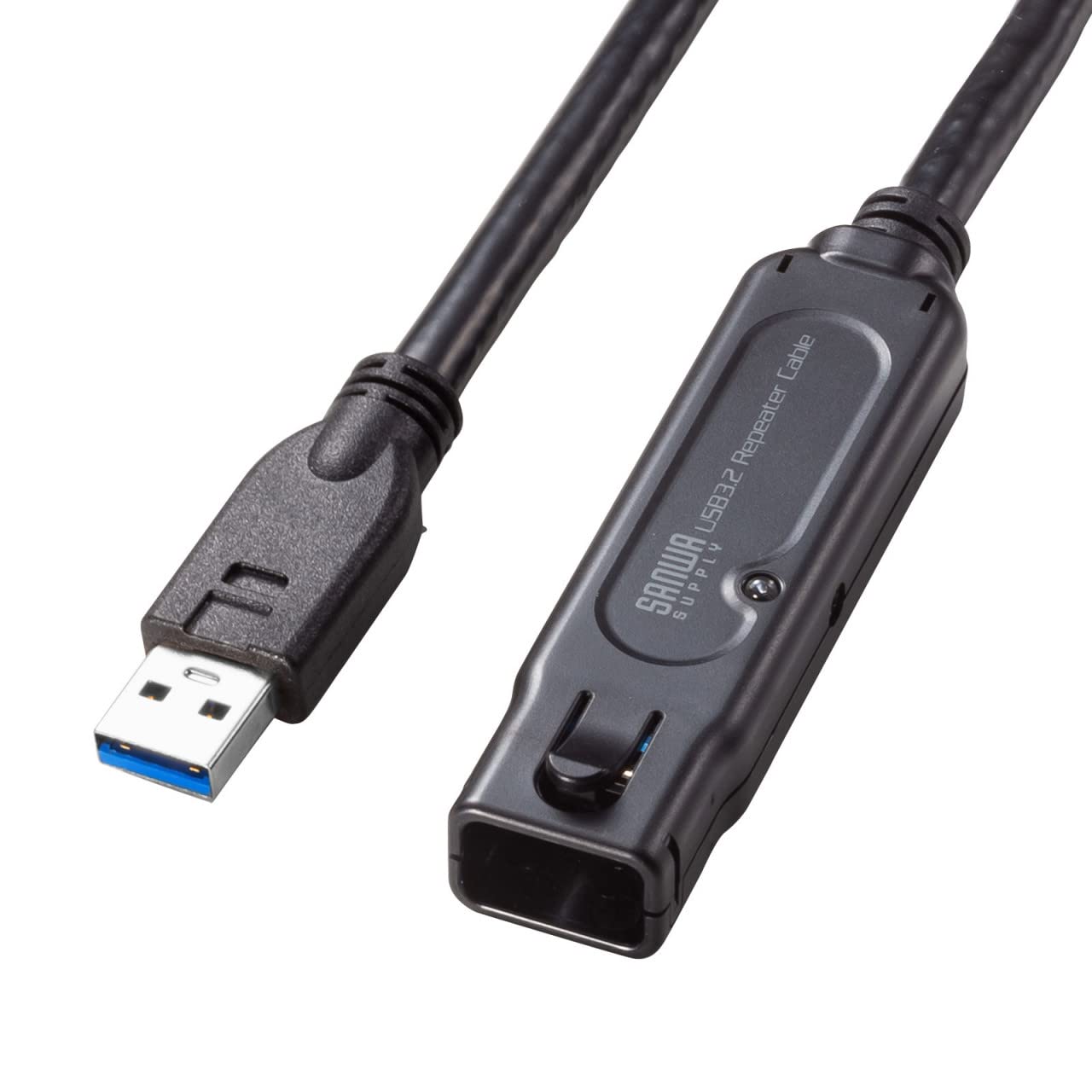 Sanwa Supply Active Repeater Cable 15m locking Black USB3.2 (with mechanism) KB-USB-RLK315 чорний
Sanwa Supply Active Repeater Cable 15m locking Black USB3.2 (with mechanism) KB-USB-RLK315 чорний