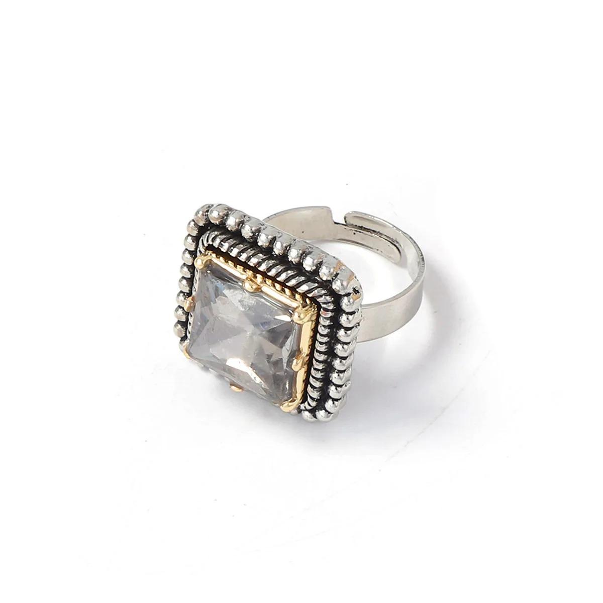 DIGADAGU Alloy Square Rhinestone Ring Earrings New Vintage Luxury Statement Earrings Women Party Zircon Accessories
DIGADAGU Alloy Square Rhinestone Ring Earrings New Vintage Luxury Statement Earrings Women Party Zircon Accessories