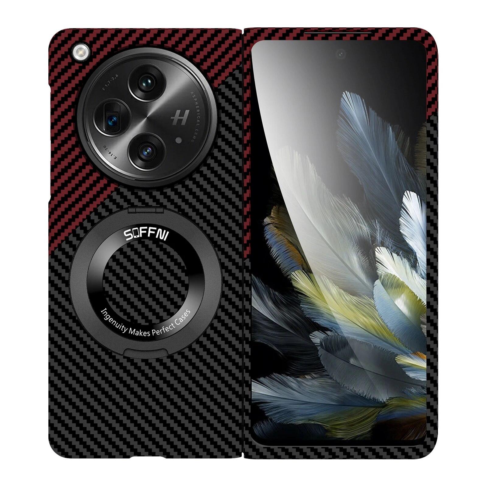 Пластик из углеродного волокна для открытого чехла Oneplus, магнитная беспроводная поддержка, защита Magsafe, чехол OPPO Find N3 красный/чёрный
Пластик из углеродного волокна для открытого чехла Oneplus, магнитная беспроводная поддержка, защита Magsafe, чехол OPPO Find N3 красный/чёрный