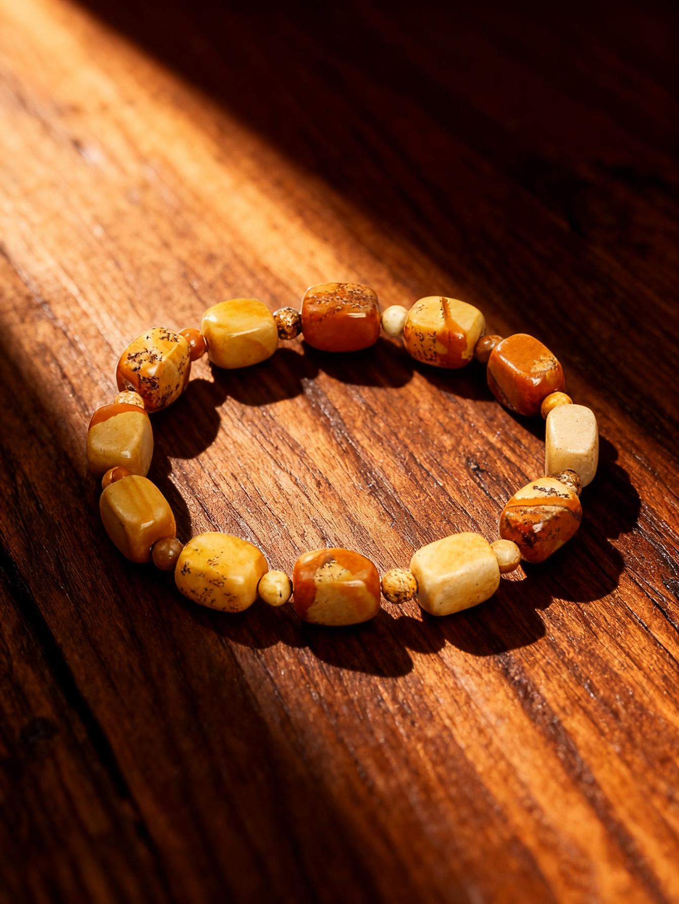 Red Aventurine Bracelet with 4mm Beads & Rectangle Beads in Alternating Pattern for Energy Reiki Healing Good Luck Charm Jewelry 17cm-6.69inch
Red Aventurine Bracelet with 4mm Beads & Rectangle Beads in Alternating Pattern for Energy Reiki Healing Good Luck Charm Jewelry 17cm-6.69inch
