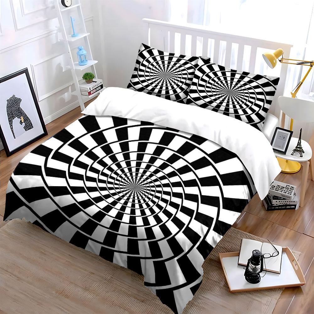 Modern Spiral Pattern Set Design kid s and adults bedroom decor, Exquisite three-piece bedding set gift 135x200cm
Modern Spiral Pattern Set Design kid s and adults bedroom decor, Exquisite three-piece bedding set gift 135x200cm