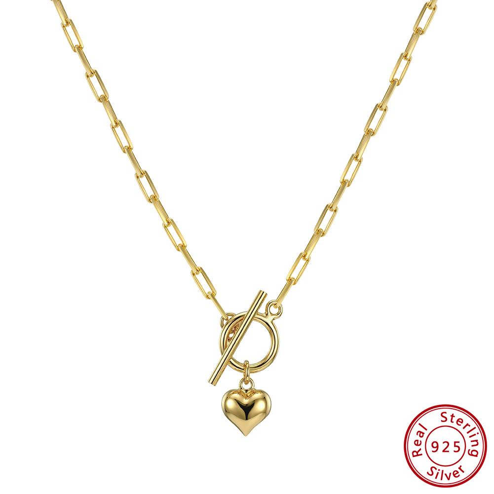 Effie Queen 925 Sterling Silver Heart Pendant Necklace Choker Wedding Party Heart Chain Collar On The Neck Fine Jewelry SC97
Effie Queen 925 Sterling Silver Heart Pendant Necklace Choker Wedding Party Heart Chain Collar On The Neck Fine Jewelry SC97