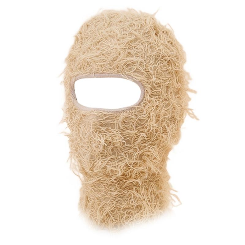 Knitted Face Mask Single Hole Plush Hat Barak Rafa Hat for Extra Warmth in Cold Weather with Camouflage Jacquard Design
Knitted Face Mask Single Hole Plush Hat Barak Rafa Hat for Extra Warmth in Cold Weather with Camouflage Jacquard Design