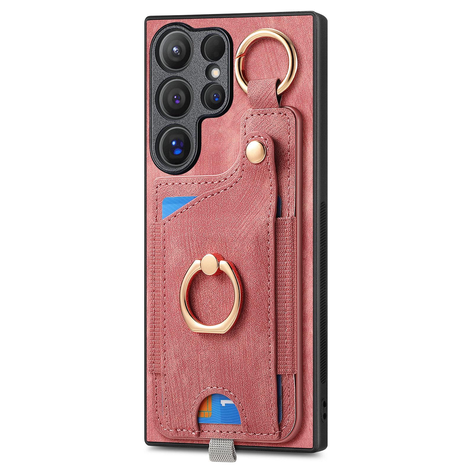 For Samsung Galaxy S25 Ultra Retro Leather Phone Back Cover with Card Slots and Ring Holder Green
For Samsung Galaxy S25 Ultra Retro Leather Phone Back Cover with Card Slots and Ring Holder Green