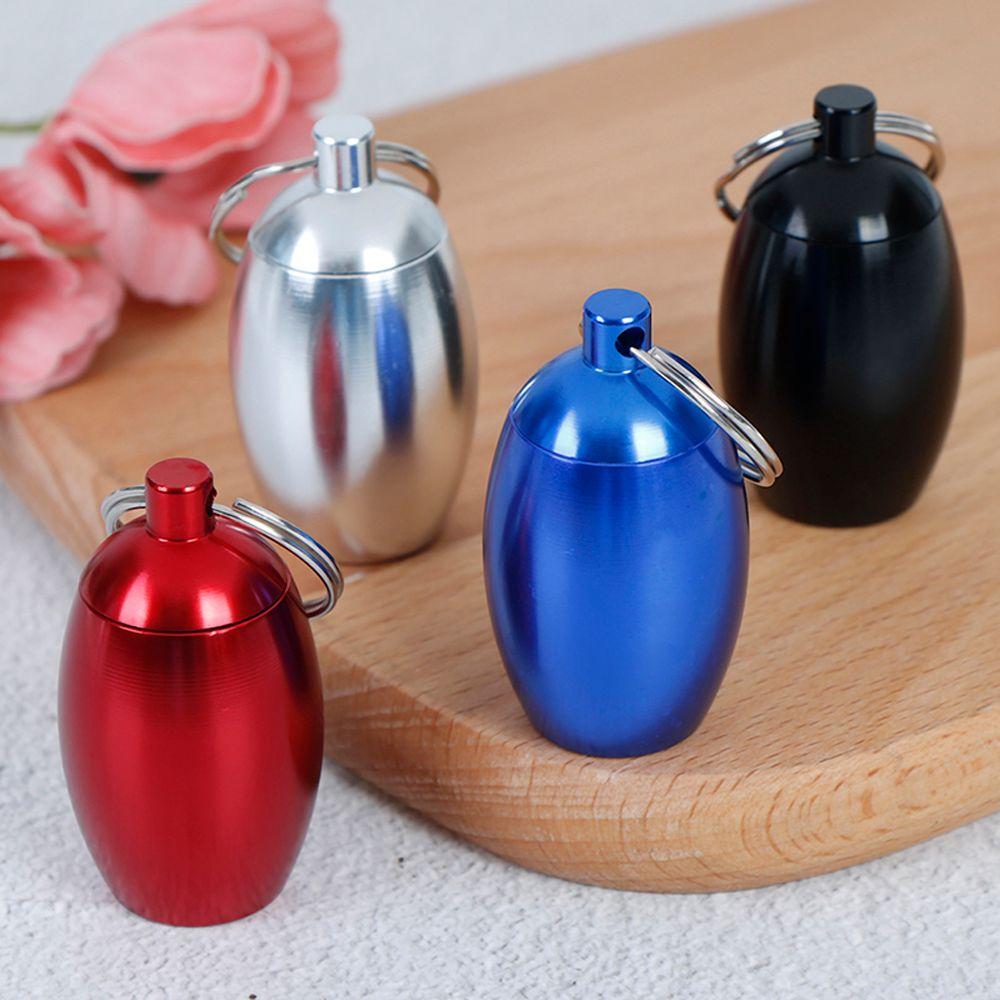 Care Vitamin Capsule Earplugs Box Aluminum Pill Box Pill Bottle Keychain Medicine Organizers
Care Vitamin Capsule Earplugs Box Aluminum Pill Box Pill Bottle Keychain Medicine Organizers