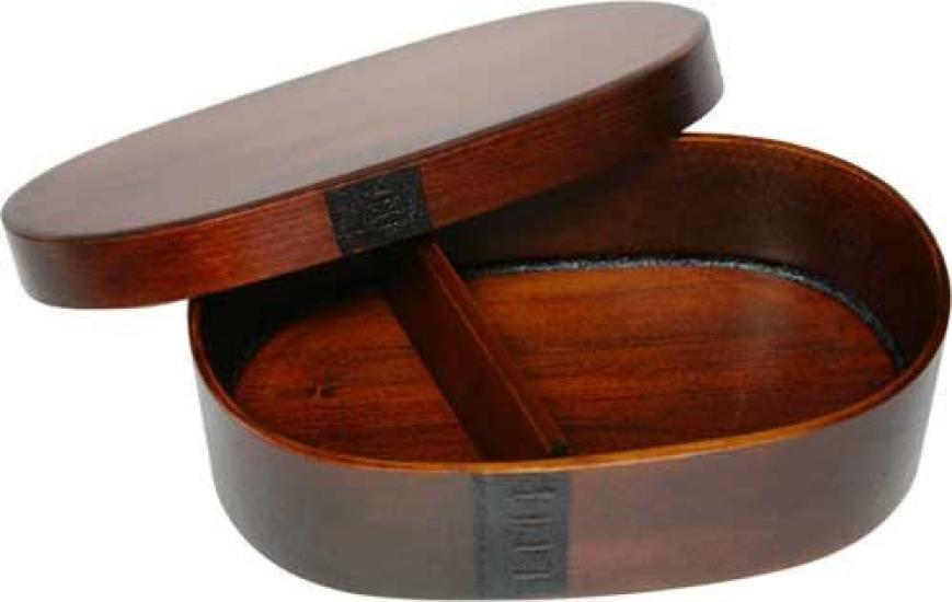 Kiso-nuri lacquered oval lunch box (small) Made in Japan
Kiso-nuri lacquered oval lunch box (small) Made in Japan