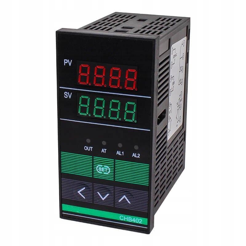 Rosfix Regulator CHB402 PID – Cyfrowy Sterownik Temperatury 48x96 mm | 0–400°C | Termopara K | Wyjście SSR + Przekaźnik | LED
Rosfix Regulator CHB402 PID – Cyfrowy Sterownik Temperatury 48x96 mm | 0–400°C | Termopara K | Wyjście SSR + Przekaźnik | LED
