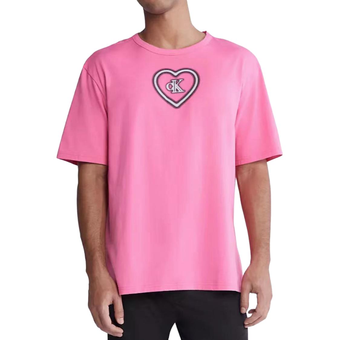 Calvin Klein Minimalist Comfortable Heart Pattern Versatile Casual Round Neck Short Sleeve T-Shirt Men Tops Pink NM2512-670 M
Calvin Klein Minimalist Comfortable Heart Pattern Versatile Casual Round Neck Short Sleeve T-Shirt Men Tops Pink NM2512-670 M