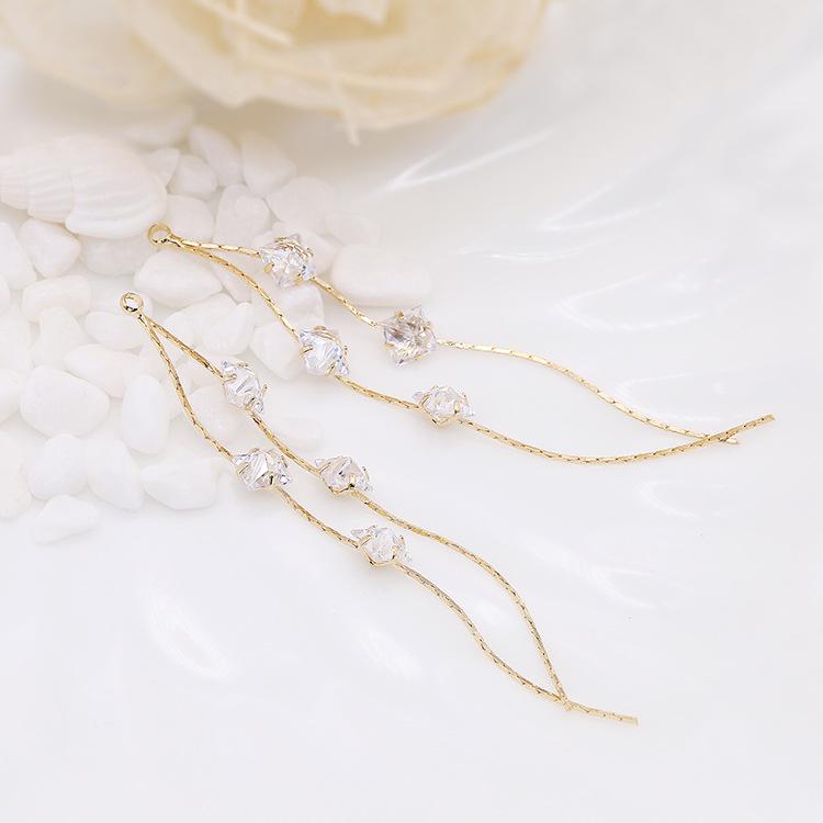 Korean Style DIY Jewelry Accessories: Pure Copper Plated 14K Gold Pendants for Handmade Earrings
Korean Style DIY Jewelry Accessories: Pure Copper Plated 14K Gold Pendants for Handmade Earrings