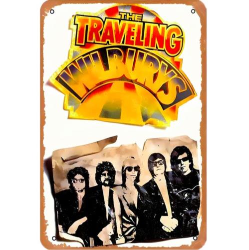 The Traveling WIlburys Vintage Style Rock N Roll Metal Sign Wall DecorAluminum 20x30cm(7.8x11.8inch)
The Traveling WIlburys Vintage Style Rock N Roll Metal Sign Wall DecorAluminum 20x30cm(7.8x11.8inch)