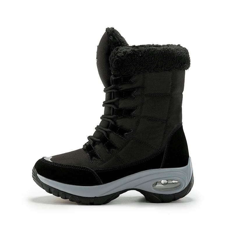 Winter Snow Boots Women Warm Comfortable Plush Lace-up Anti-slip High-top Women Boots Thick-soled Durable Soft Ankle Boots Women 36 чорний
Winter Snow Boots Women Warm Comfortable Plush Lace-up Anti-slip High-top Women Boots Thick-soled Durable Soft Ankle Boots Women 36 чорний