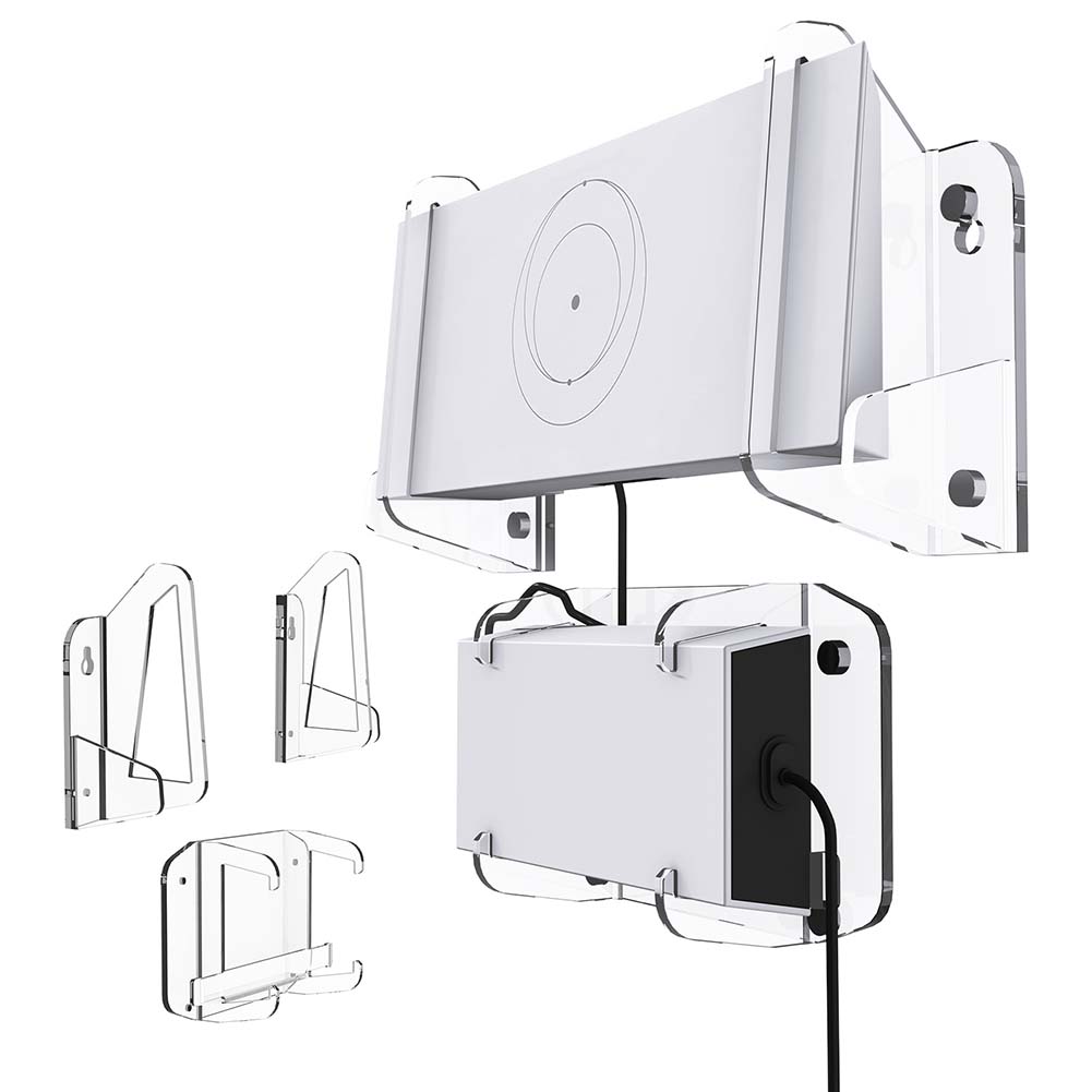 For Starlink G3 Router Fixing Wall Bracket Wear Resist Power Adapter Fixed Bracket Wall Installation Base Organize Store Cables CHINA
For Starlink G3 Router Fixing Wall Bracket Wear Resist Power Adapter Fixed Bracket Wall Installation Base Organize Store Cables CHINA