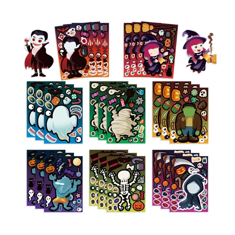 Spooky Cartoon Stickers Set Of 8 For Laptop Tablet Personalizations Halloweens Party Theme 1
Spooky Cartoon Stickers Set Of 8 For Laptop Tablet Personalizations Halloweens Party Theme 1