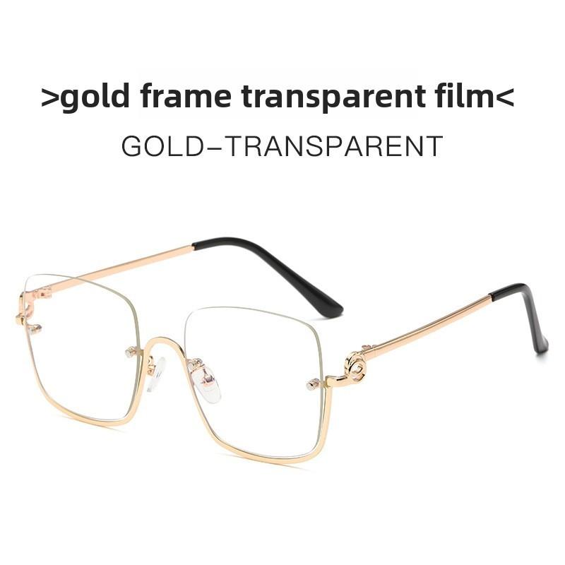 Retro Square Sunglasses For Women With Uv400 Protection And Metal Frame For Fashionable Outings GoldFrameTransparent
Retro Square Sunglasses For Women With Uv400 Protection And Metal Frame For Fashionable Outings GoldFrameTransparent