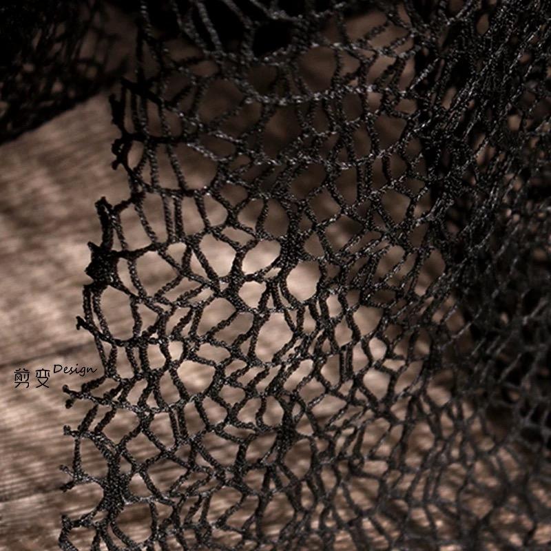 Irregular Hollow Out Mesh Gauze Fabric DIY Creative Dress Clothing Designer Fabrics Fashion Background Decoration Material 170cm&1m чорний
Irregular Hollow Out Mesh Gauze Fabric DIY Creative Dress Clothing Designer Fabrics Fashion Background Decoration Material 170cm&1m чорний