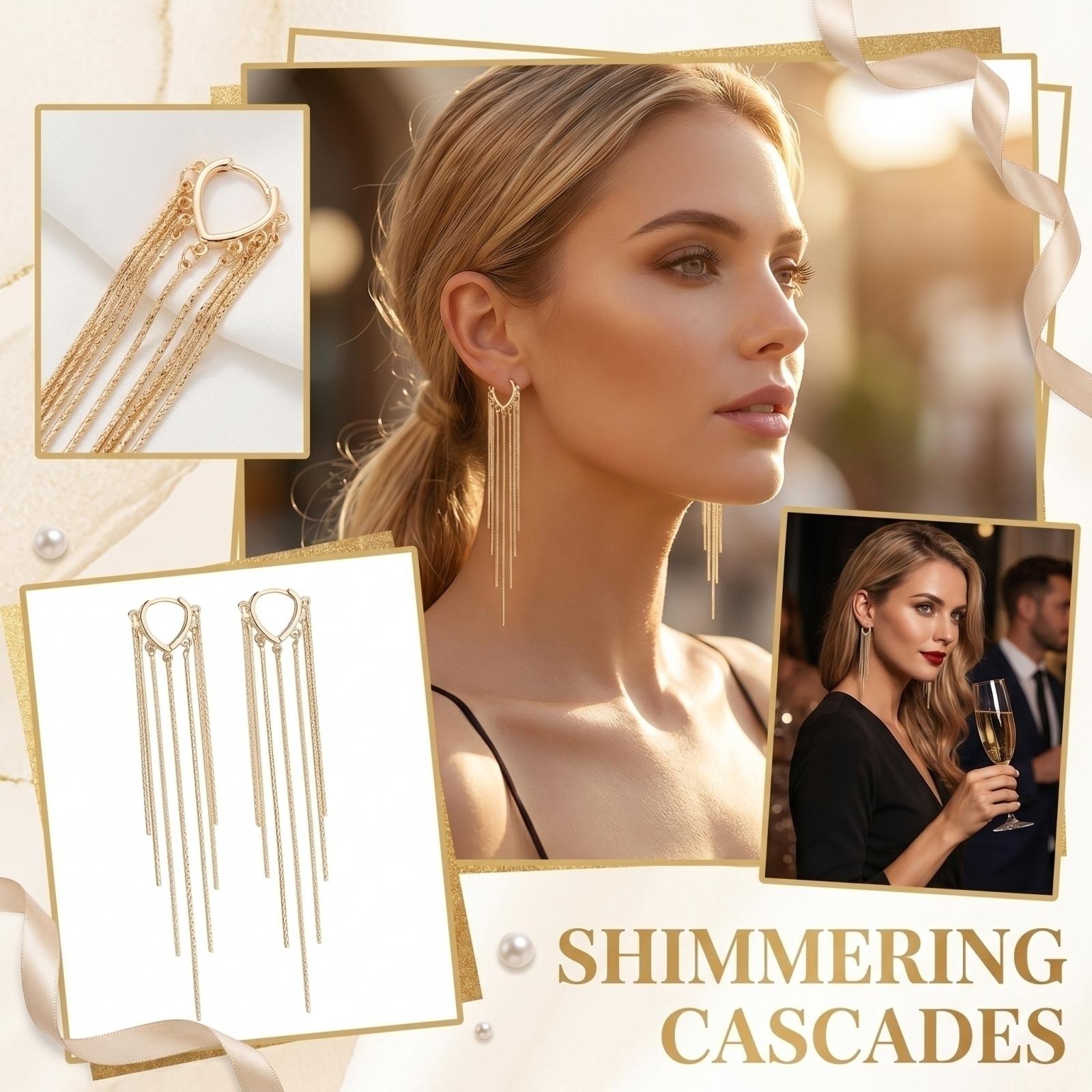 Long Metal Tassel Earrings Dangle Drop Lightweight Metal Chain Fringe Earrings for Women Fashion Jewelry Accessories One Size жовтий
Long Metal Tassel Earrings Dangle Drop Lightweight Metal Chain Fringe Earrings for Women Fashion Jewelry Accessories One Size жовтий