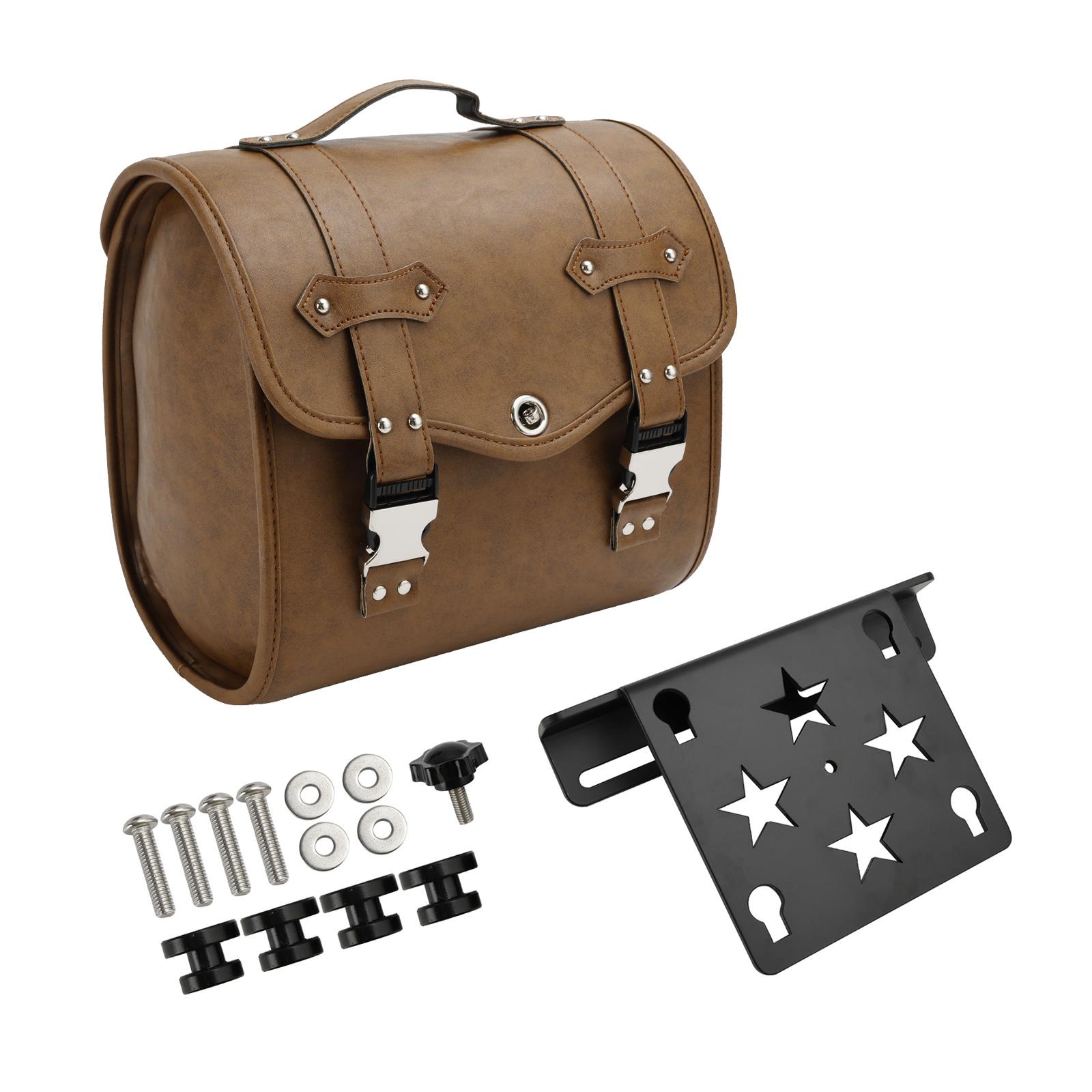 Set Of Quick Release Saddlebag W/ Bracket Luggage Storage Brown For Motorbike
Set Of Quick Release Saddlebag W/ Bracket Luggage Storage Brown For Motorbike