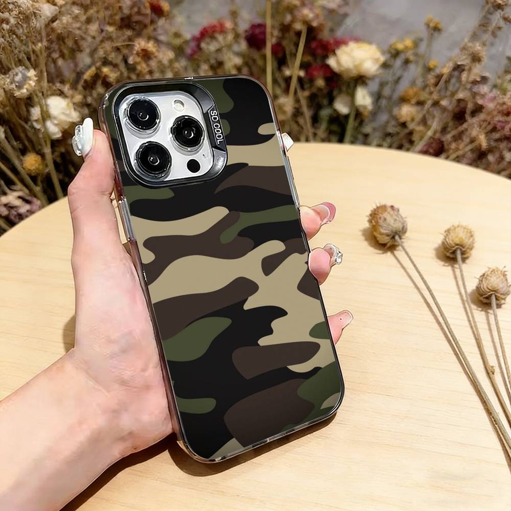 Camouflage Camo Military Army Phone Case For iPhone 17,16,15,14,13,12,11 Plus,Pro Max,XS,Colorful Silver Phone case Funda Cover iPhone16
Camouflage Camo Military Army Phone Case For iPhone 17,16,15,14,13,12,11 Plus,Pro Max,XS,Colorful Silver Phone case Funda Cover iPhone16