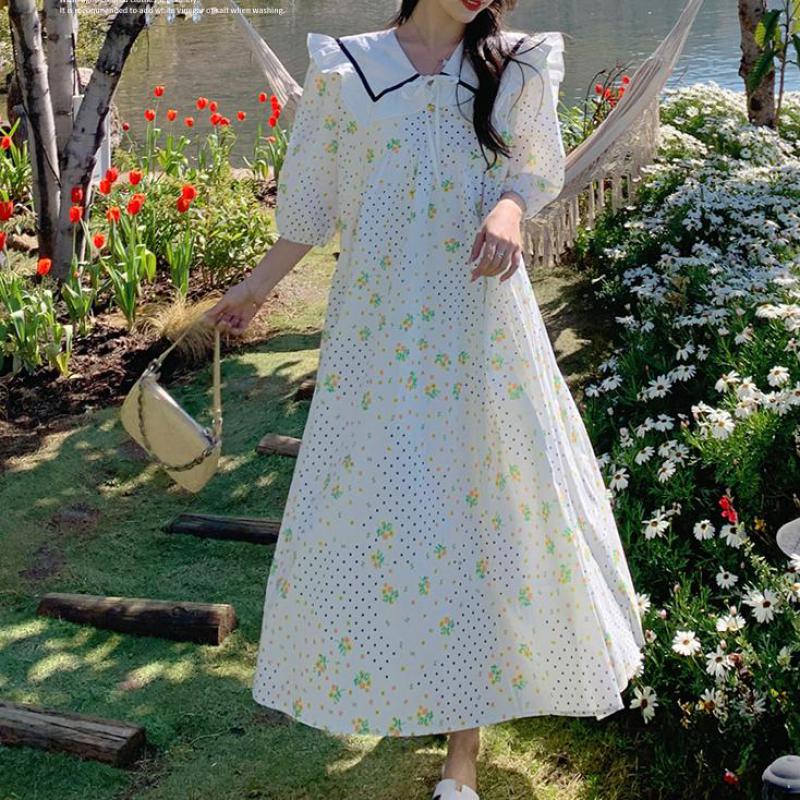 Летнее шифоновое женское платье большого размера 4xl во французском стиле с принтом и v-образным вырезом, женские платья
Летнее шифоновое женское платье большого размера 4xl во французском стиле с принтом и v-образным вырезом, женские платья