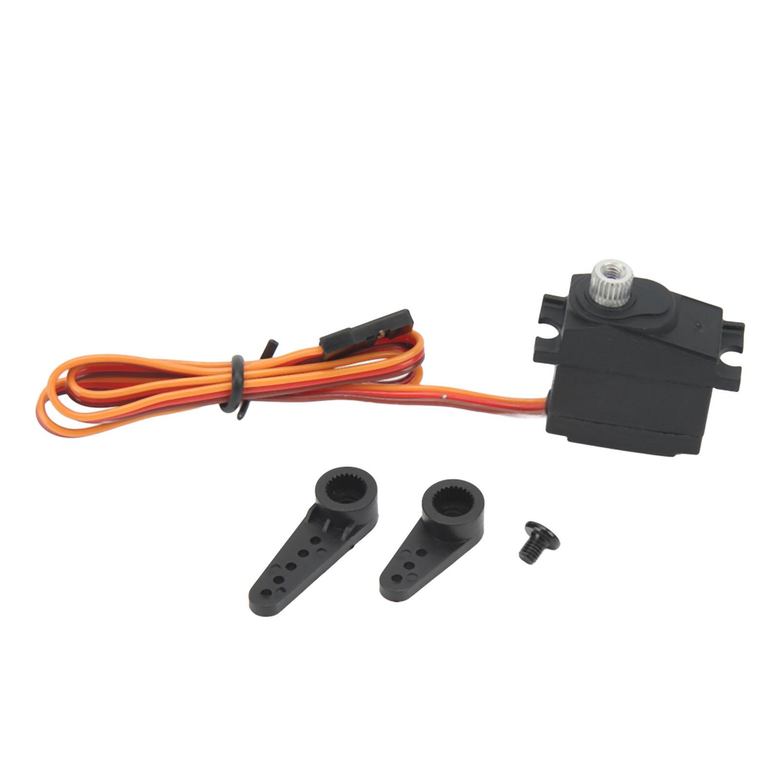 RC Car Micro Servo Stable Quick Response Waterproof Portable Metal Gear Micro Servo for Traxxas
RC Car Micro Servo Stable Quick Response Waterproof Portable Metal Gear Micro Servo for Traxxas