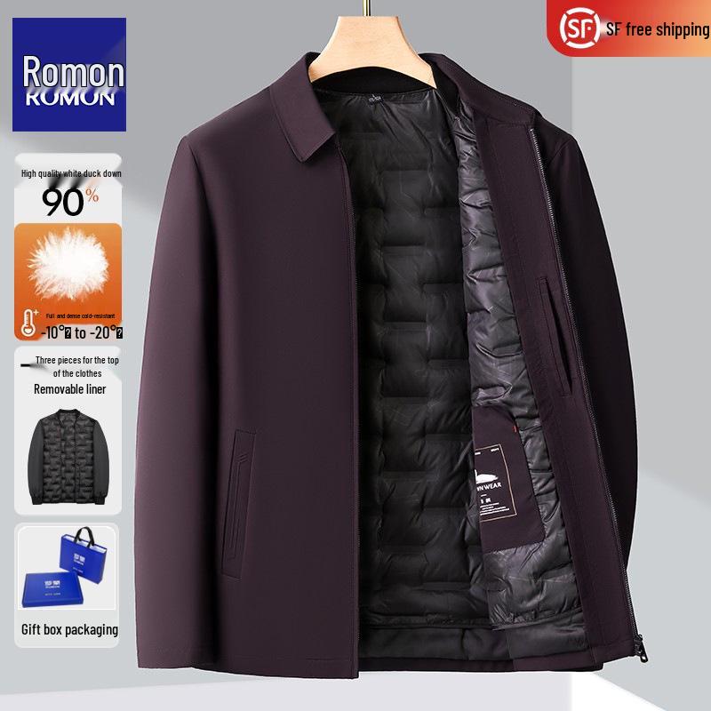 LOMON Men s Lightweight Down Jacket - Fall/Winter 2025 Business Executive Style L
LOMON Men s Lightweight Down Jacket - Fall/Winter 2025 Business Executive Style L