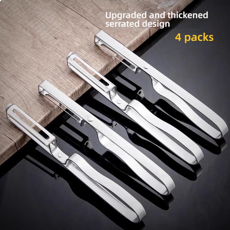 Stainless Steel Vegetable Fruit Peeler Multi-Function Thickened Handle Easy Clean Potato Carrot Peeling Knife Kitchen Gadget
Stainless Steel Vegetable Fruit Peeler Multi-Function Thickened Handle Easy Clean Potato Carrot Peeling Knife Kitchen Gadget