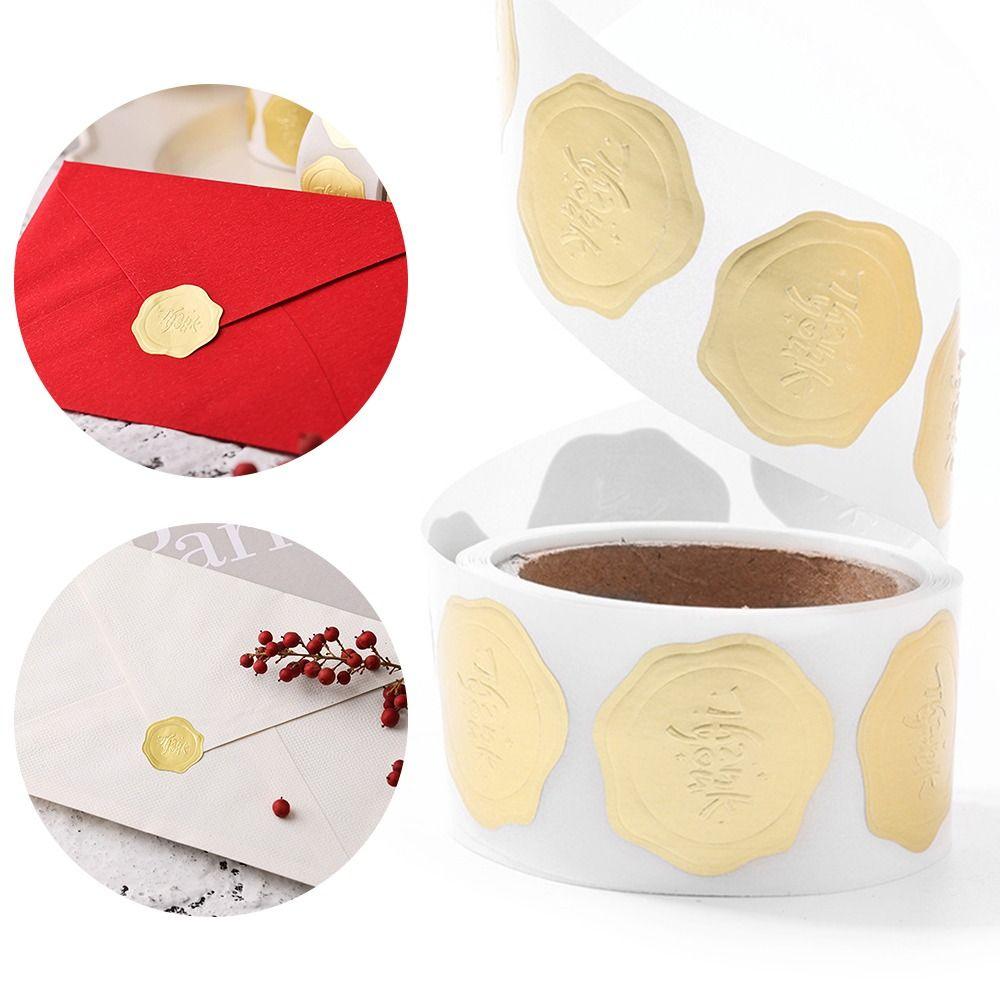 150PCS/Roll Gold Embossing Thanks Stickers Irregular Shape Concave Convex Relief Seal Tags
150PCS/Roll Gold Embossing Thanks Stickers Irregular Shape Concave Convex Relief Seal Tags