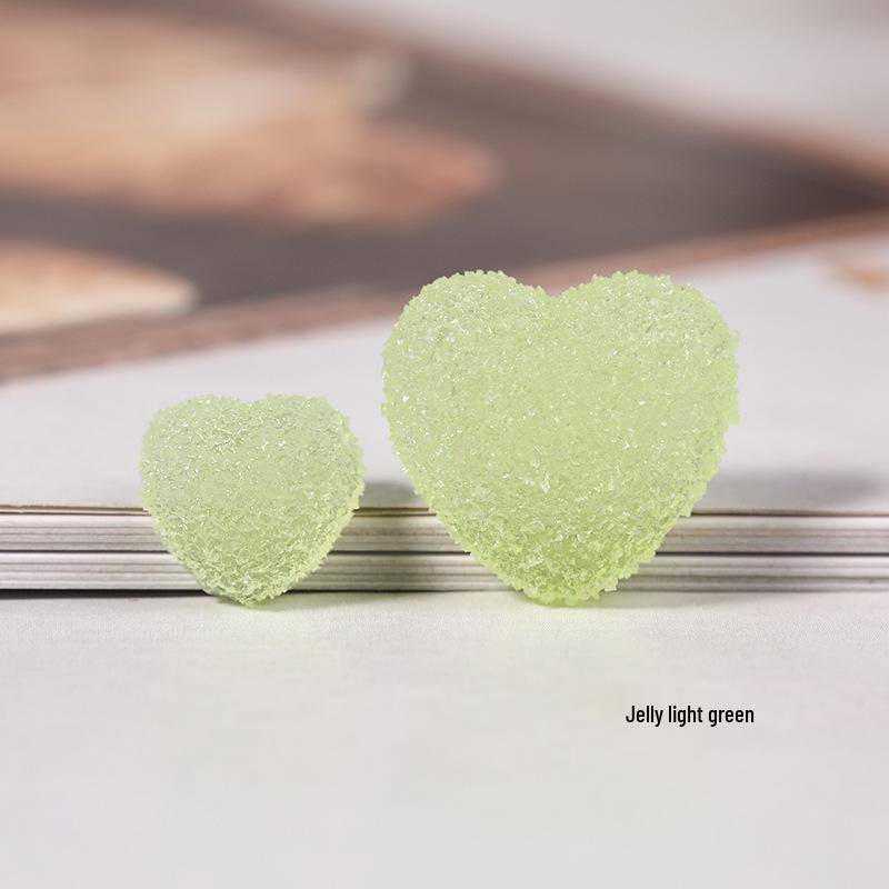 Resin Gummy Heart Jelly Effect DIY Kit: Cream Glue, Phone Case Stickers, Storage Box, Hair Clip Materials. Small: 11mm
Resin Gummy Heart Jelly Effect DIY Kit: Cream Glue, Phone Case Stickers, Storage Box, Hair Clip Materials. Small: 11mm