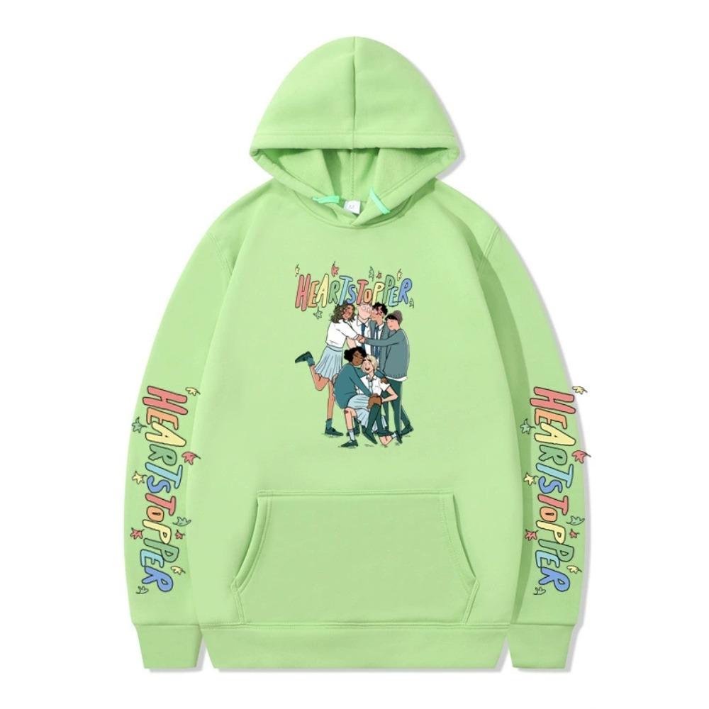 Heartstopper Graphic Hoodie Streetwear Cartoon Nick and Charlie Printed Hooded Sweatshirt Men Women Cosplay Sports Pullovers XXS світло-зелений колір
Heartstopper Graphic Hoodie Streetwear Cartoon Nick and Charlie Printed Hooded Sweatshirt Men Women Cosplay Sports Pullovers XXS світло-зелений колір