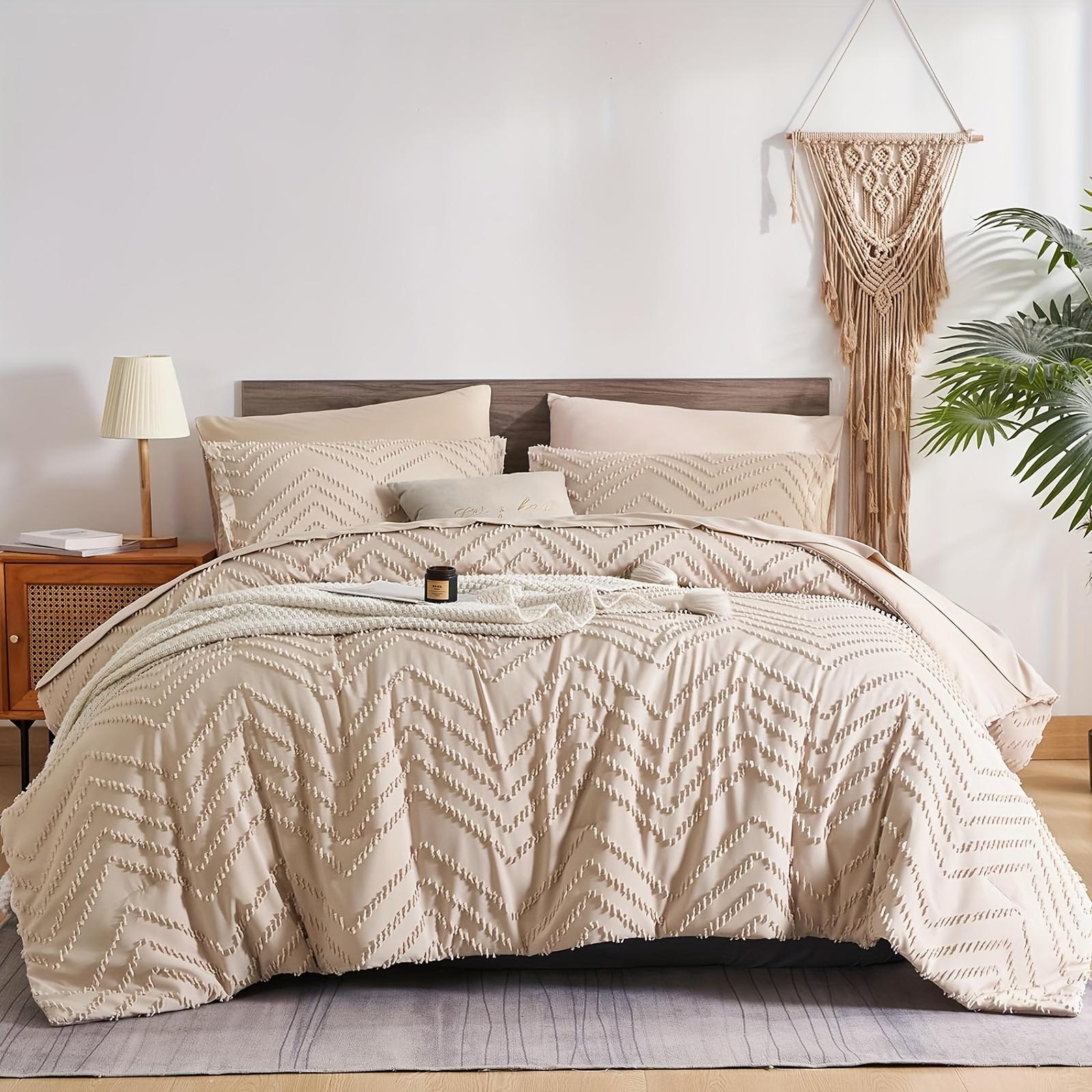 Комплект одеяла для фермерского дома Chevron Boho Shabby Chic, легкий комплект постельного белья из мягкой микрофибры на все времена года Size :135*200CM белый
Комплект одеяла для фермерского дома Chevron Boho Shabby Chic, легкий комплект постельного белья из мягкой микрофибры на все времена года Size :135*200CM белый