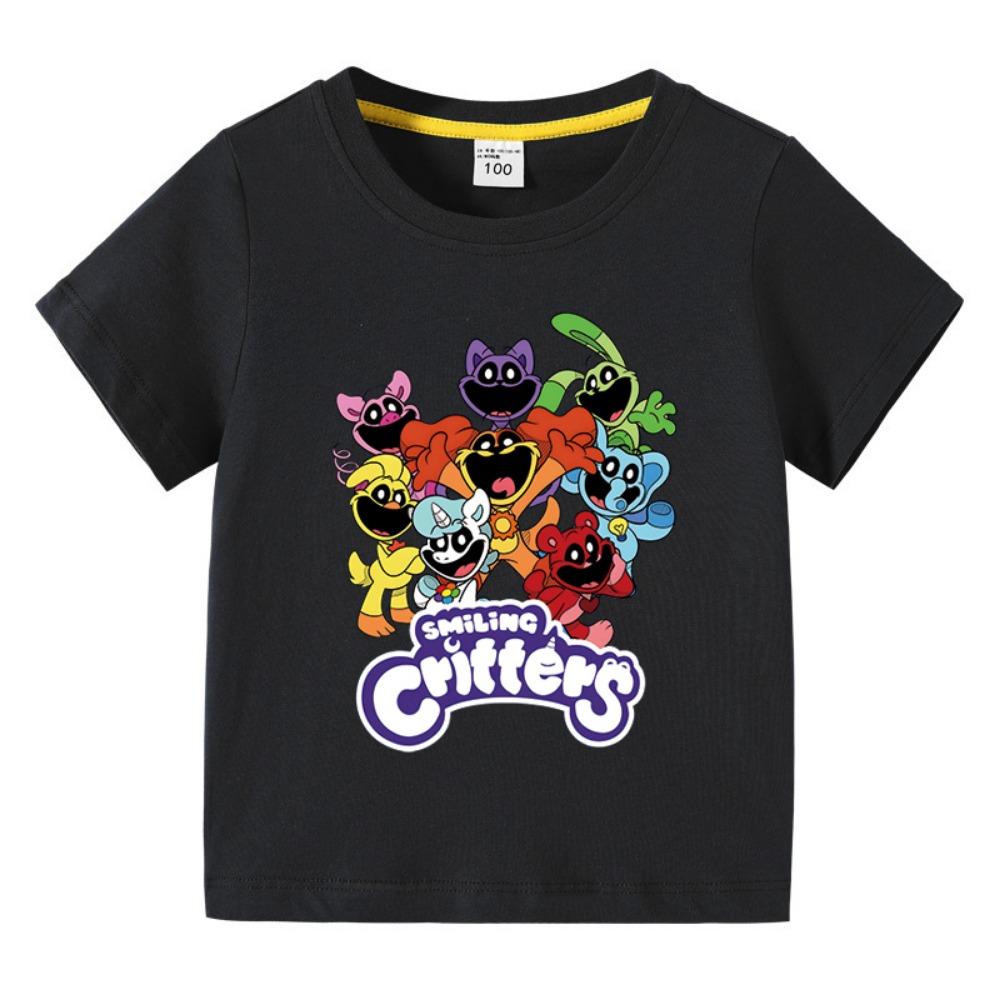 Smiling Critters Children s Clothing Kawaii Cartoon Funny T-Shiirt Boys Short Sleeve Fashion Tops Kids Summer Clothes 110
Smiling Critters Children s Clothing Kawaii Cartoon Funny T-Shiirt Boys Short Sleeve Fashion Tops Kids Summer Clothes 110