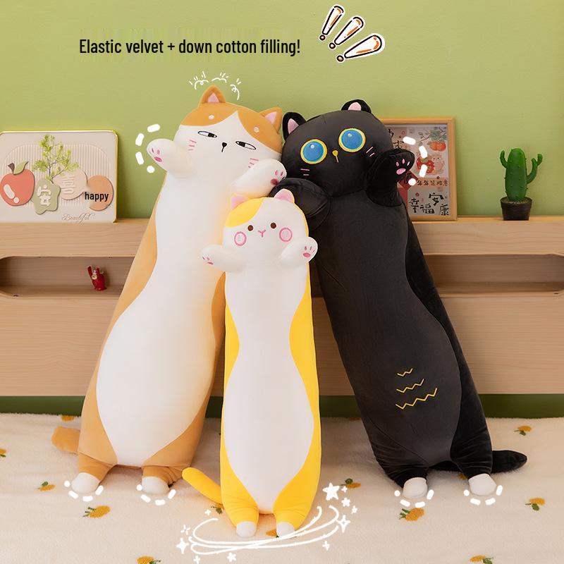 Cute Cat Plush Pillow - Soft Long Body and Leg Sleeping Pillow for Girls, Large Plush Toy Doll 50cm (0.21kg) жёлтый
Cute Cat Plush Pillow - Soft Long Body and Leg Sleeping Pillow for Girls, Large Plush Toy Doll 50cm (0.21kg) жёлтый