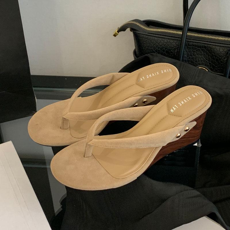 Fashion New In 2025 Fashion Round Toe Women Wedges Sandals Slippers Shoes Female Flip flops Footwear Ladies Heeled Slippers Shoes 35 хаки
Fashion New In 2025 Fashion Round Toe Women Wedges Sandals Slippers Shoes Female Flip flops Footwear Ladies Heeled Slippers Shoes 35 хаки
