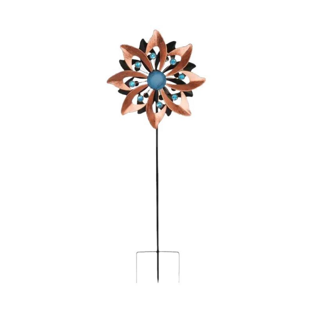 Металлическая скульптура ветряной мельницы, креативный цветочный вертушка, ландшафтное художественное украшение, ветровой ротатор, двор синий
Металлическая скульптура ветряной мельницы, креативный цветочный вертушка, ландшафтное художественное украшение, ветровой ротатор, двор синий