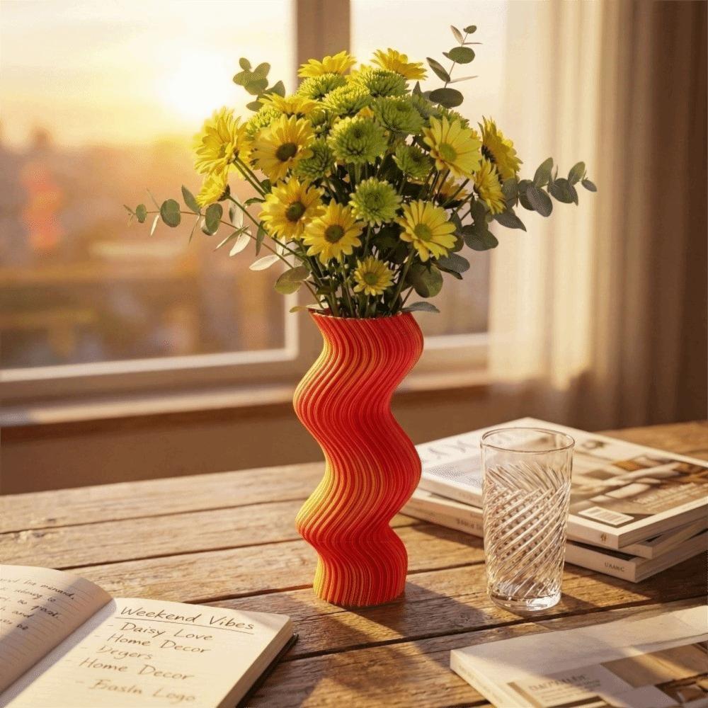 Twisted Design Modern Twisted Flower Bottle Decorative Flowerpot Home Desktop Decorations золотий/червоний
Twisted Design Modern Twisted Flower Bottle Decorative Flowerpot Home Desktop Decorations золотий/червоний